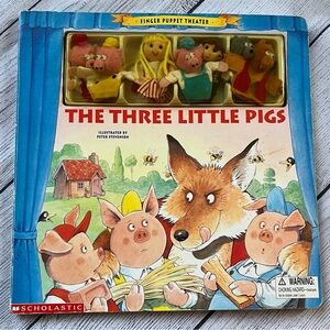 Scholastic finger puppet theatre book